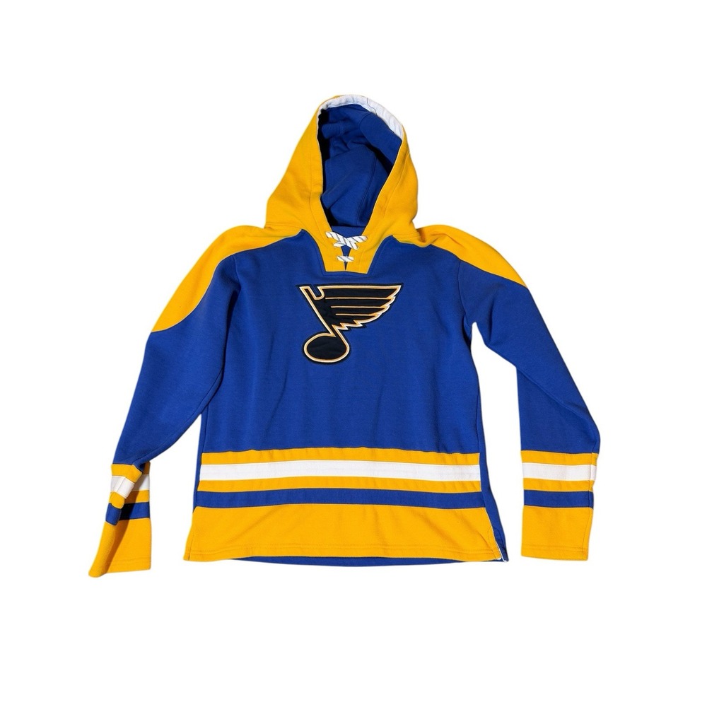 NHL St Louis Blues Hooded Sweatshirt Unisex Size Youth XL Hockey